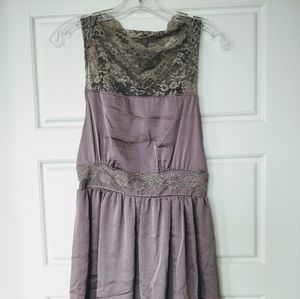 Free People Mauve Lace Dress